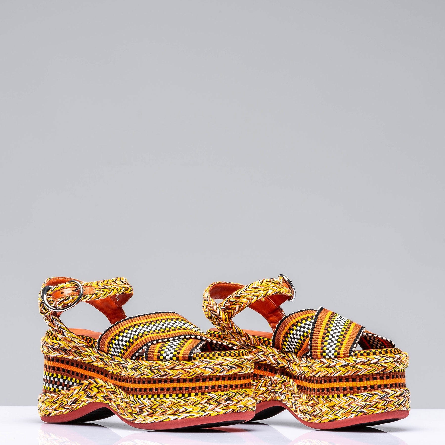 Carmen Roper Sandal in Clay - AXEL'S