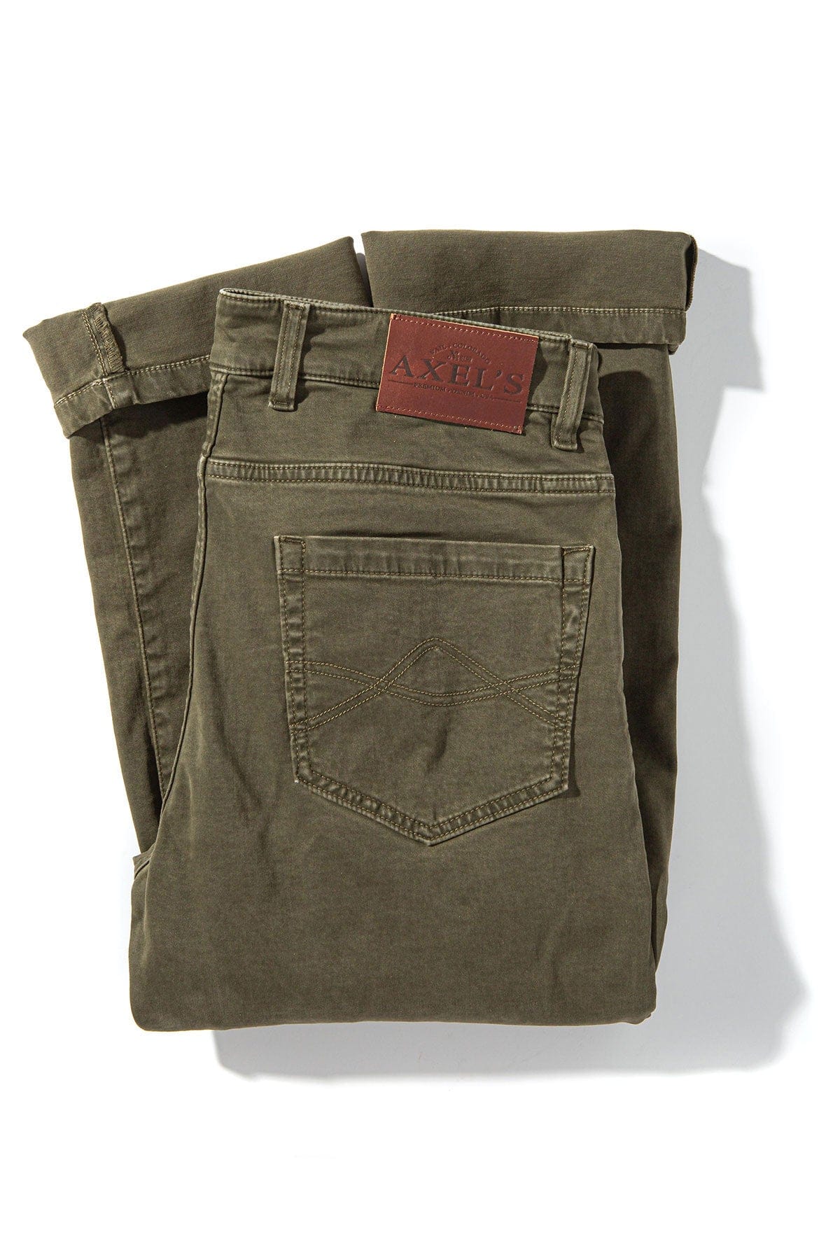 Colorado Soft-Touch Slim Jeans In Army - AXEL'S