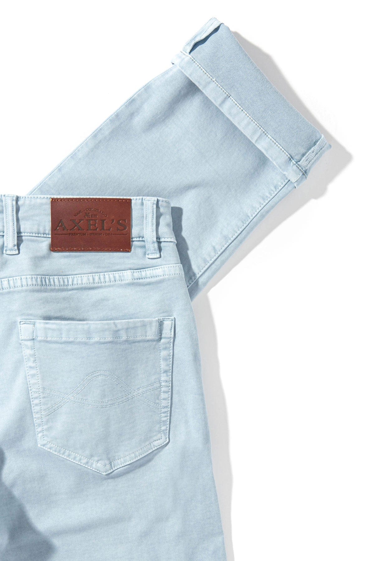 Colorado Soft-Touch Slim Jeans In Blue Ice - AXEL'S