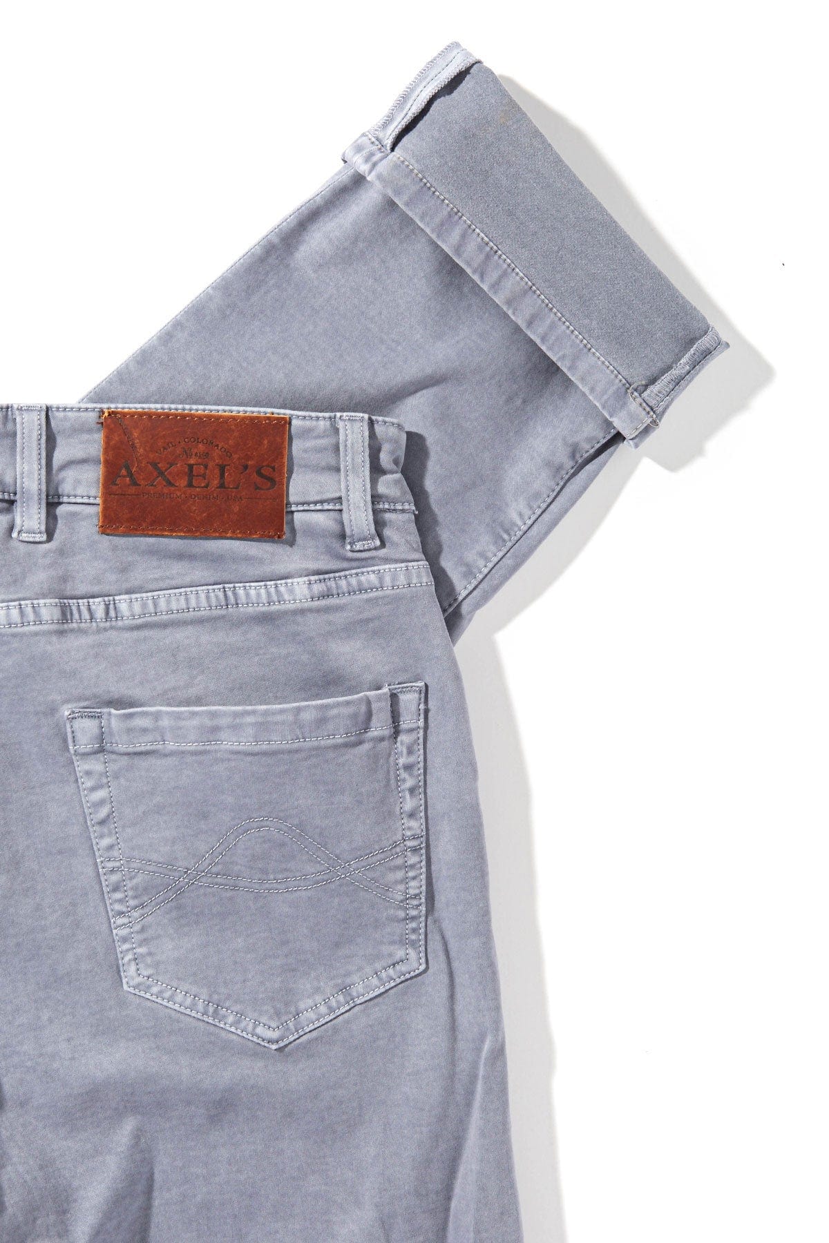 Colorado Soft-Touch Slim Jeans In Lavender - AXEL'S