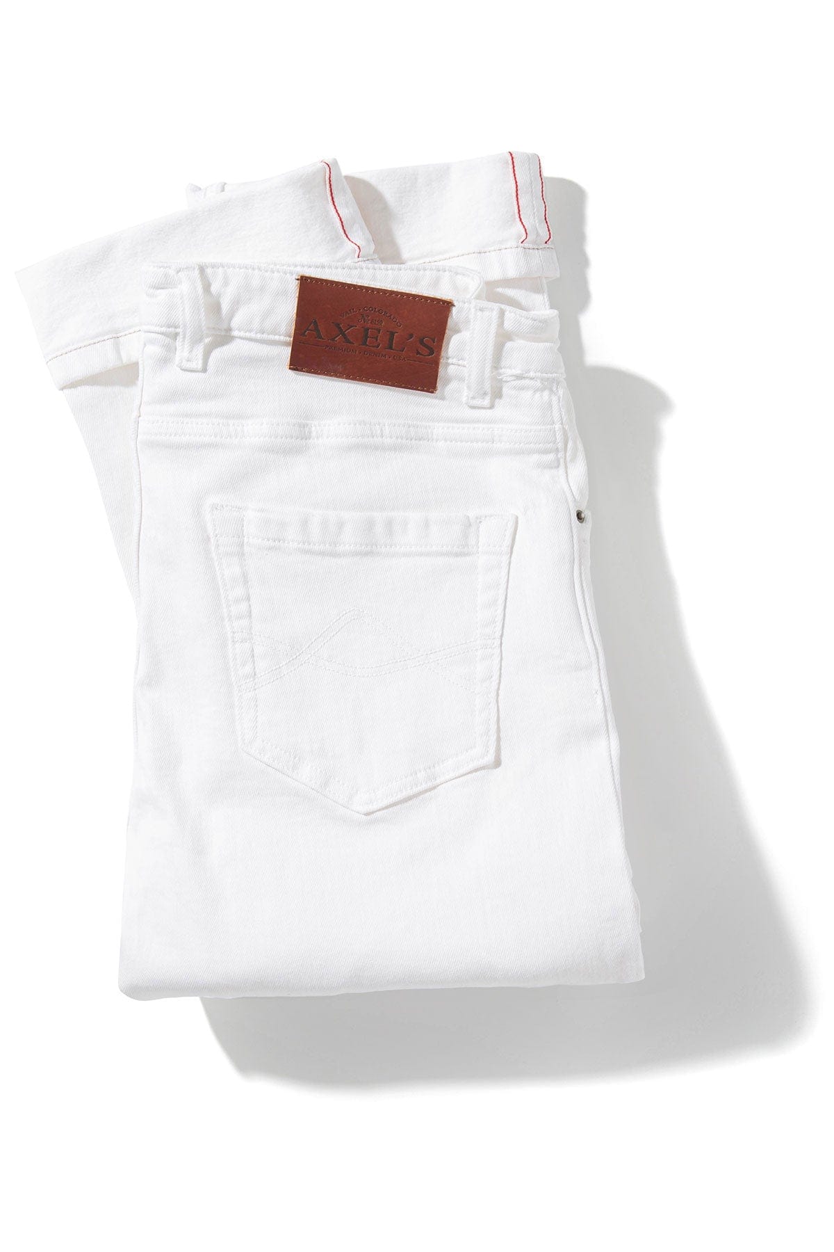 Tucson Selvedge Denim In Bianco - AXEL'S