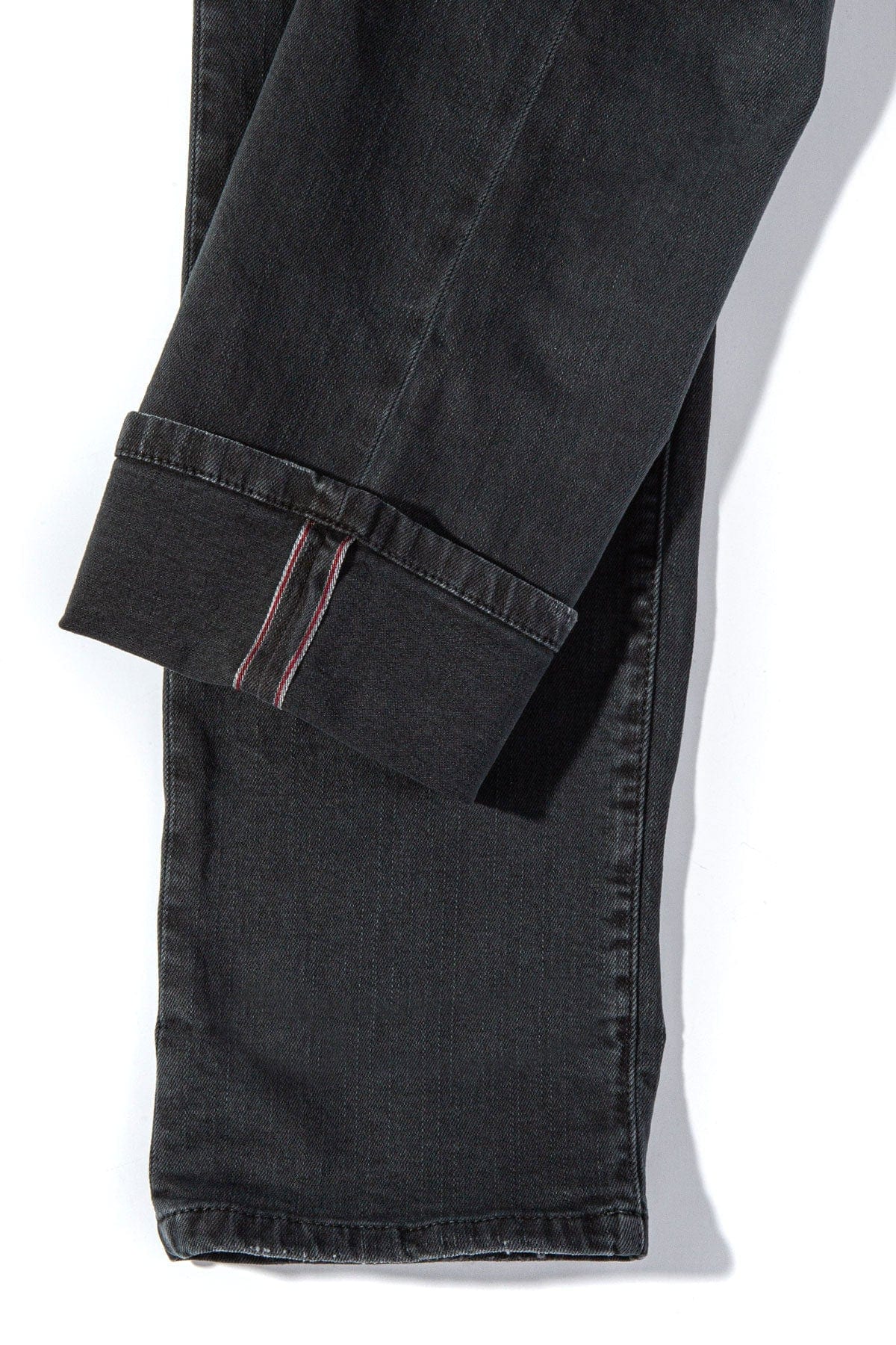 Tucson Selvedge Denim In Anthracite - AXEL'S