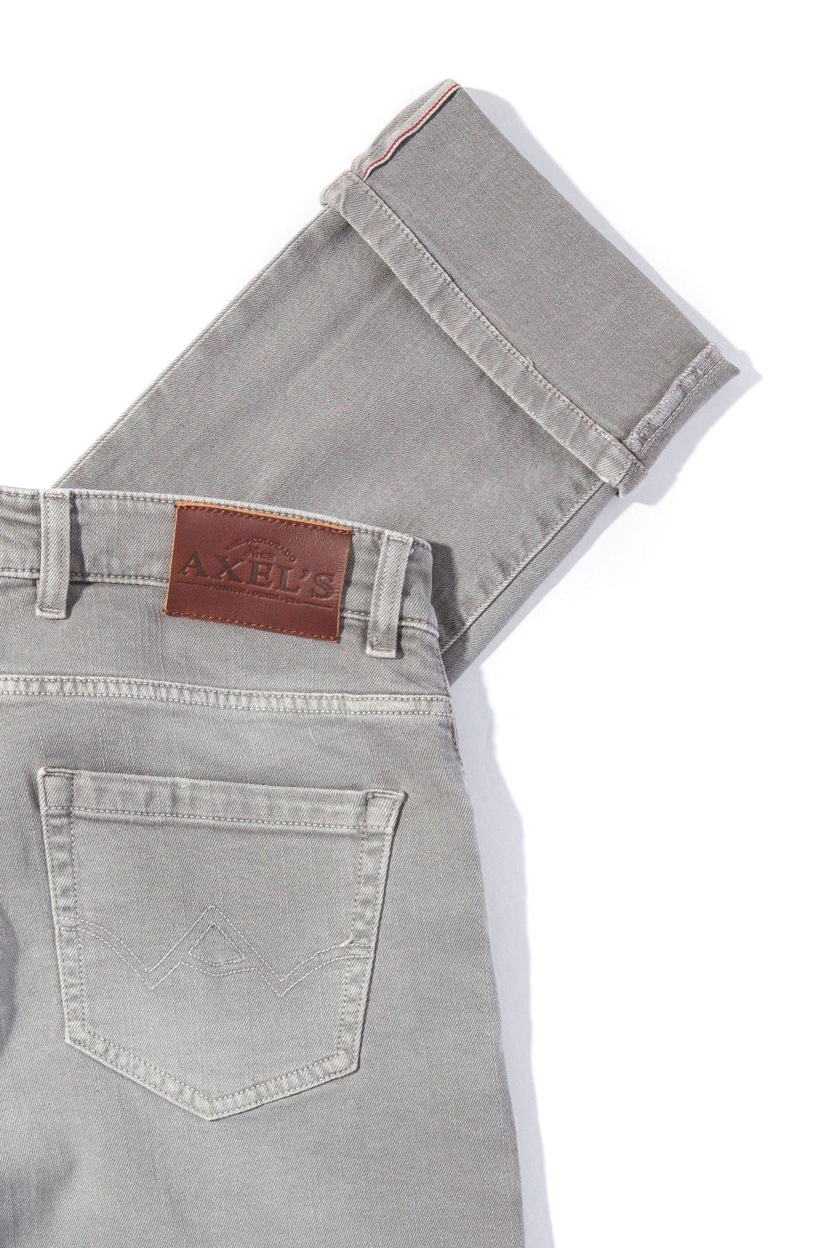 Tucson Selvedge Denim In Cenere - AXEL'S