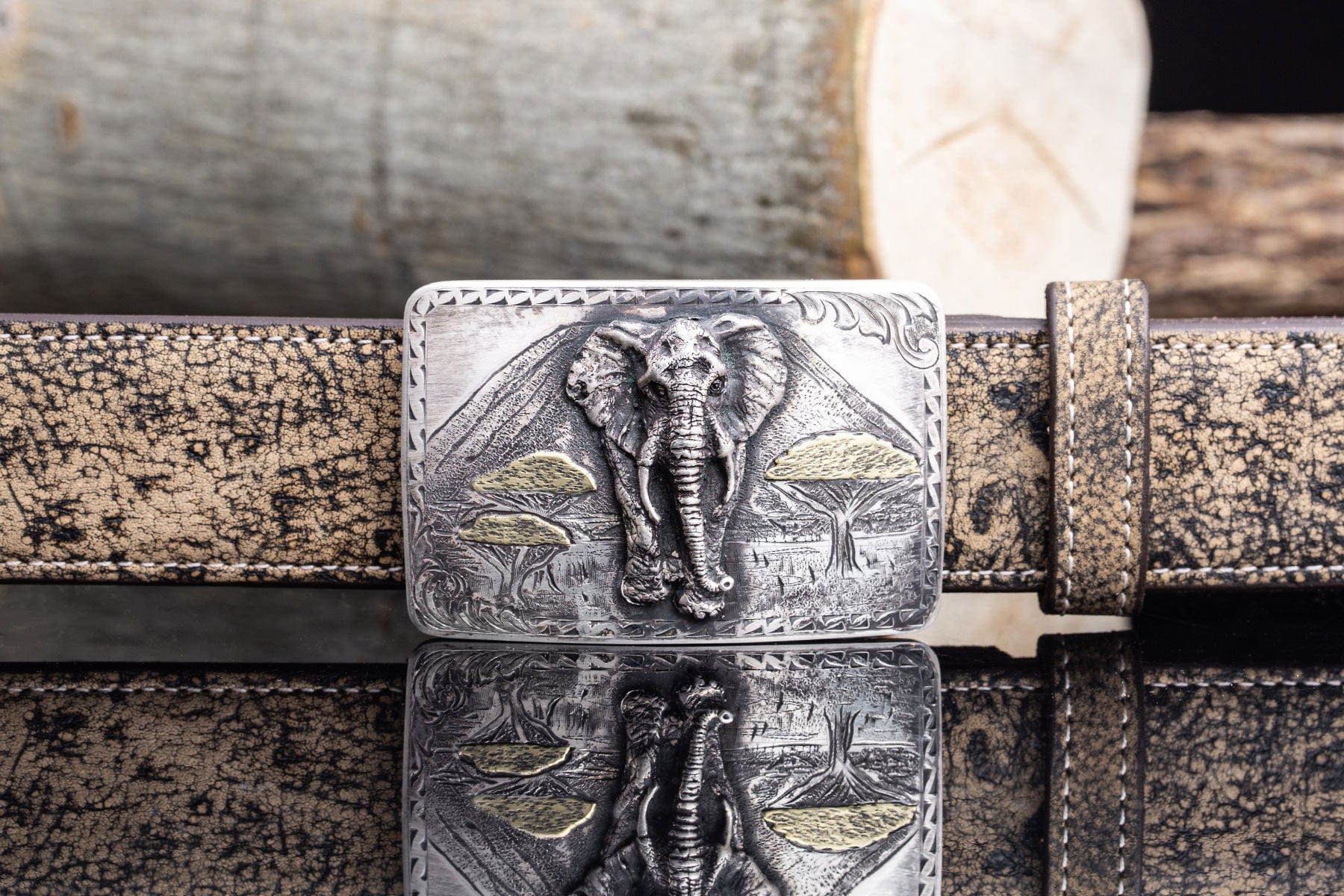 AB Elephant Trophy Buckle - AXEL'S