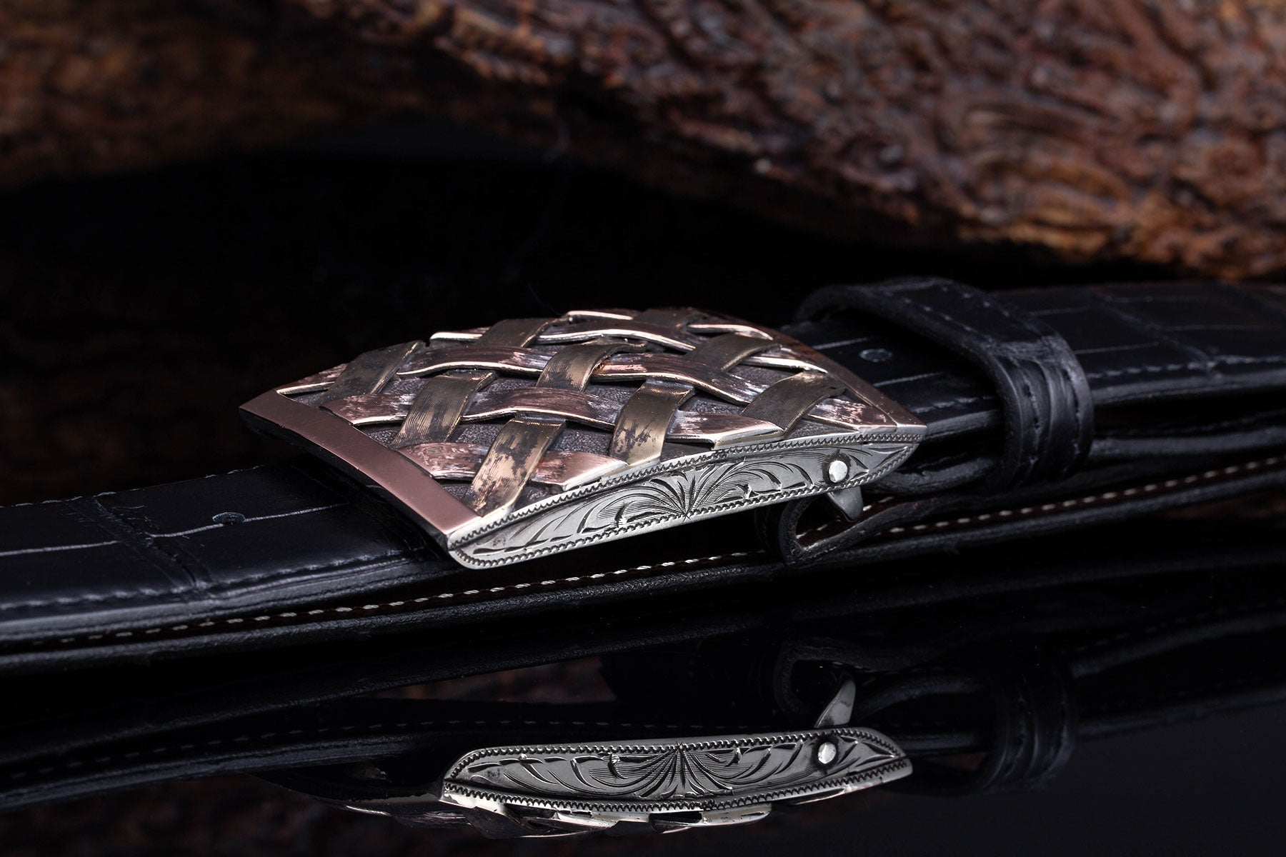 Comstock Heritage Tyson Dorset Braided Trophy Buckle Belts And Buckles - Trophy