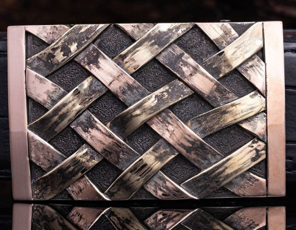 Comstock Heritage Tyson Dorset Braided Trophy Buckle Belts And Buckles - Trophy