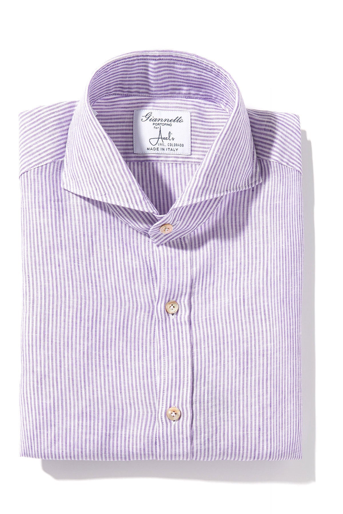 Baggio Linen Sport Shirt | Mens - Shirts - Outpost | Giannetto Portofino
