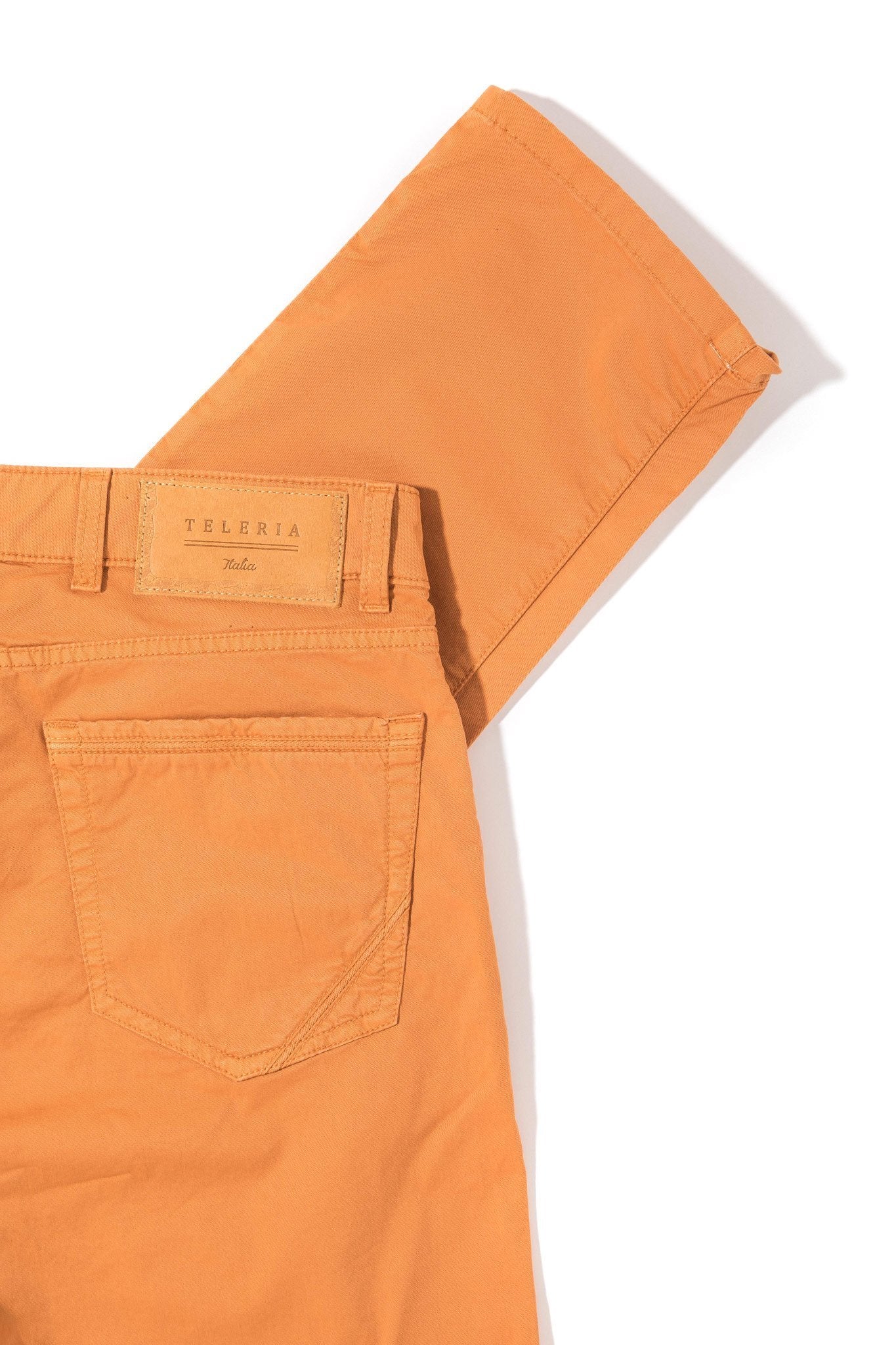 Teleria Zed Fowler Ultralight Stretch 5 Pocket In Orange Mens - Pants - 5 Pocket