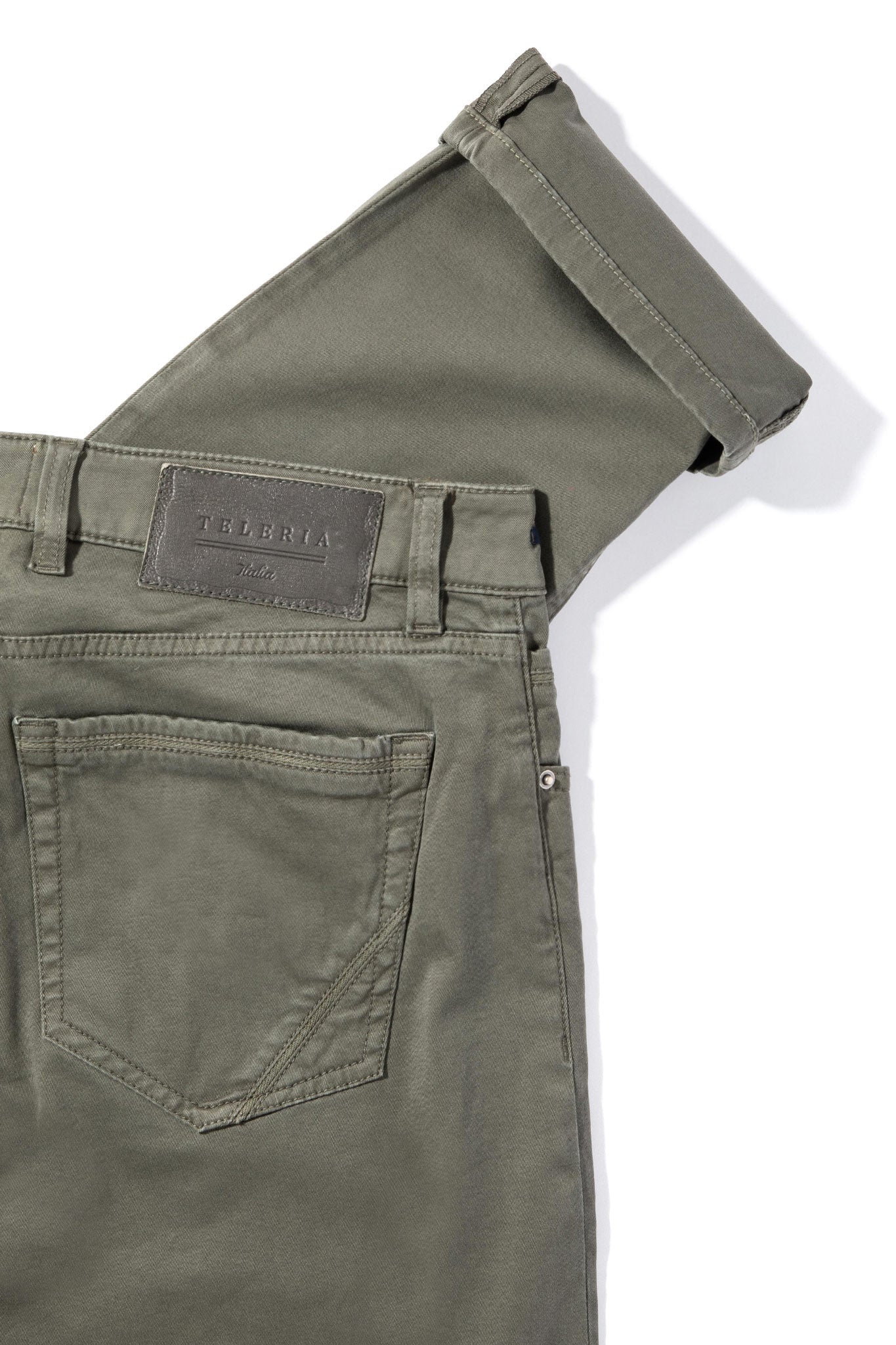 Teleria Zed Gunnison 5 Pocket In Army Mens - Pants - 5 Pocket