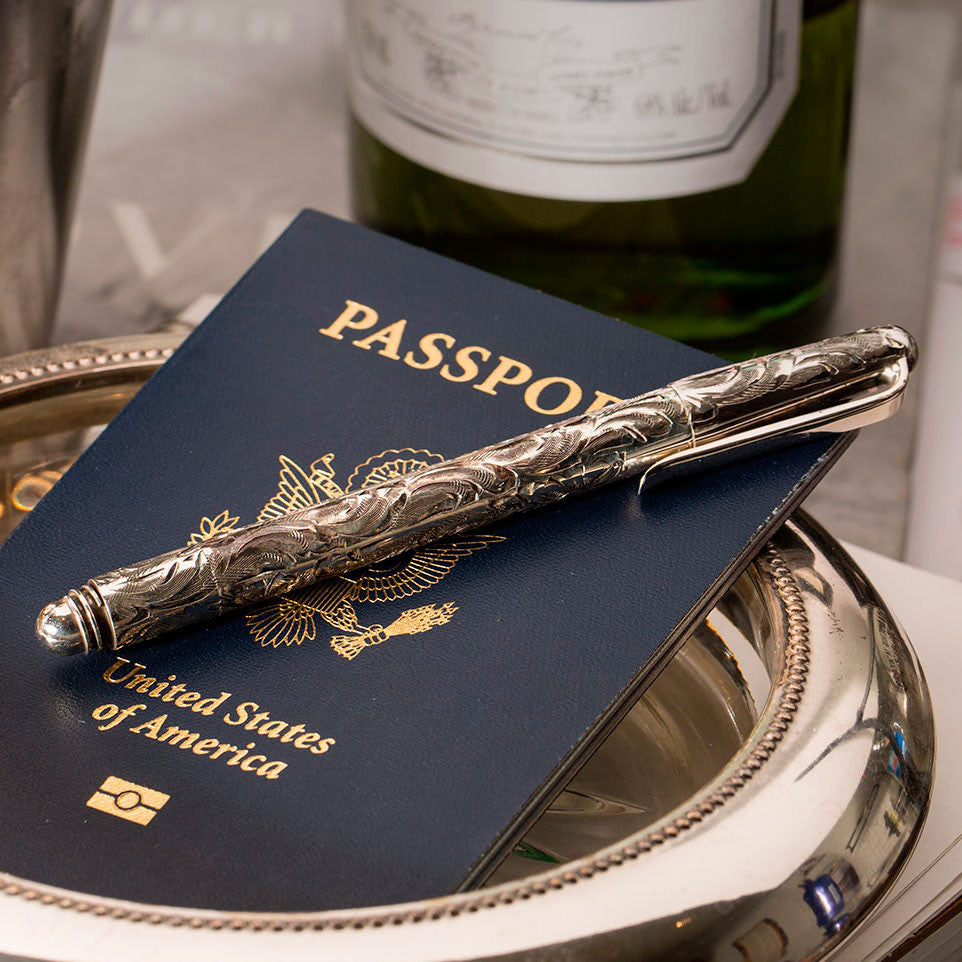 Sterling Silver Faulkner Pen - American Buckle - 1