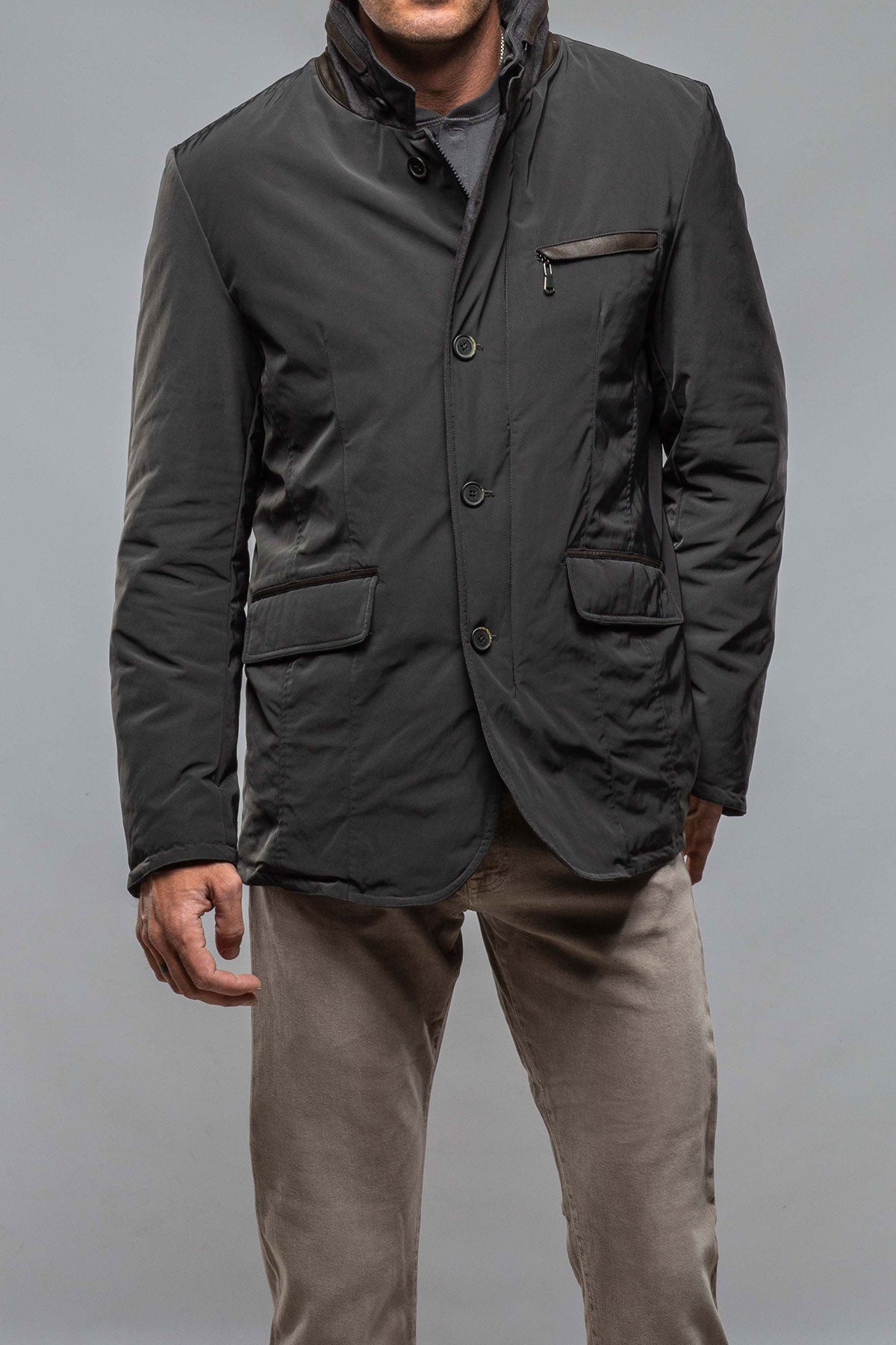 Wylie Insulated Shell In Slate | Warehouse - Mens - Outerwear - Cloth | Gimo's