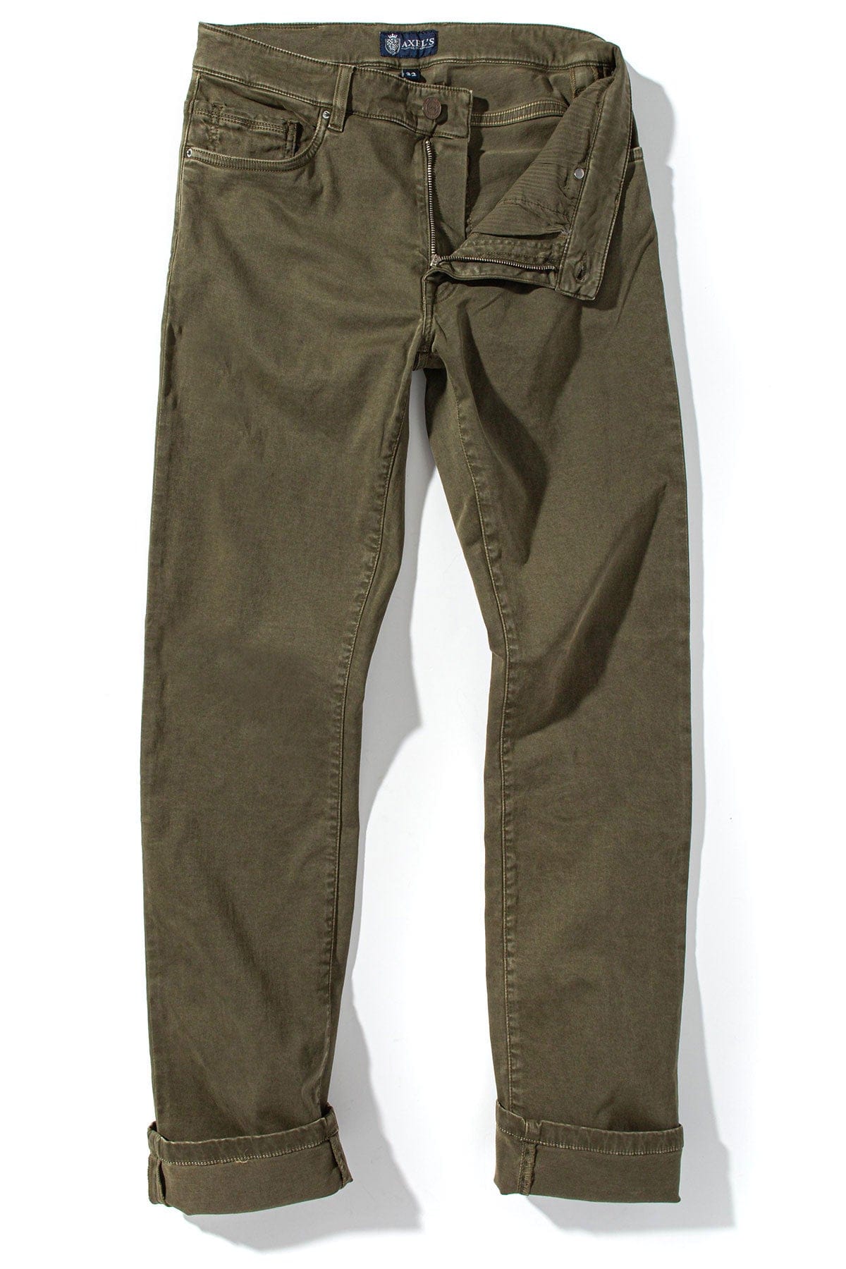 Colorado Soft-Touch Slim Jeans In Army - AXEL'S