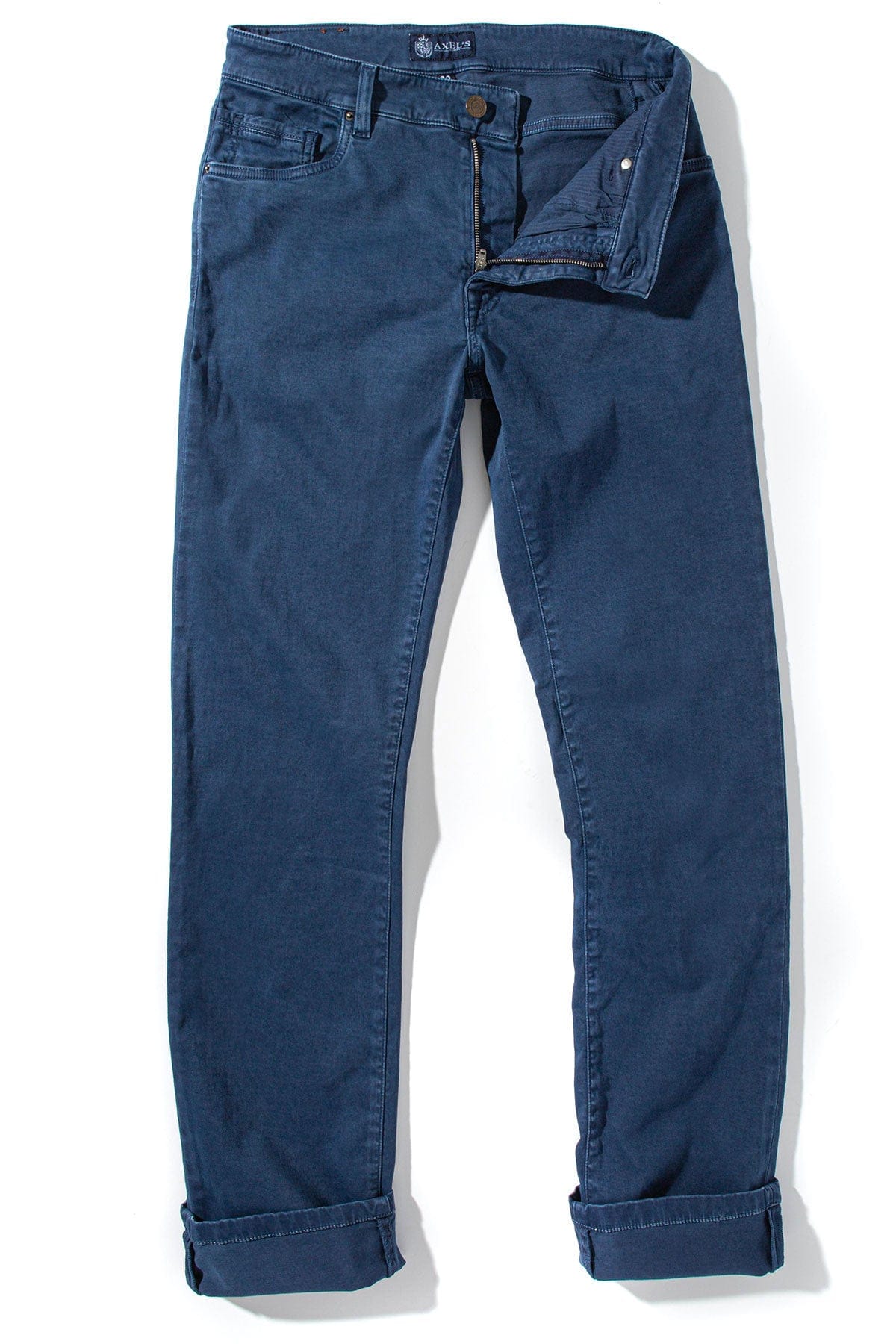 Colorado Soft-Touch Slim Jeans In Indaco - AXEL'S