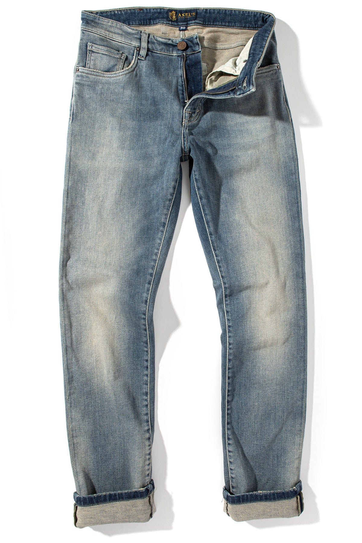 Sedona Denim In Light Wash Blue - AXEL'S