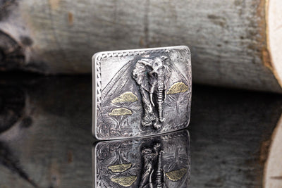 AB Elephant Trophy Buckle - AXEL'S