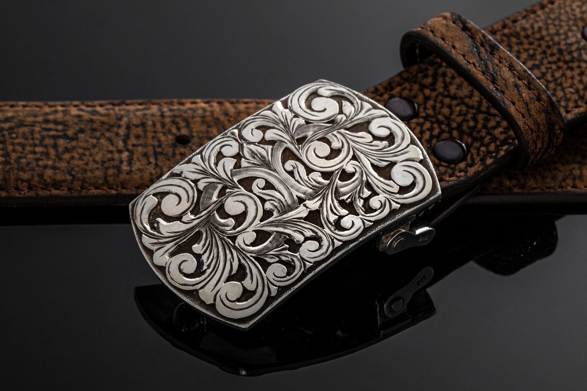 AO Halogen Swirl | Belts And Buckles - Trophy | American Buckle Collection