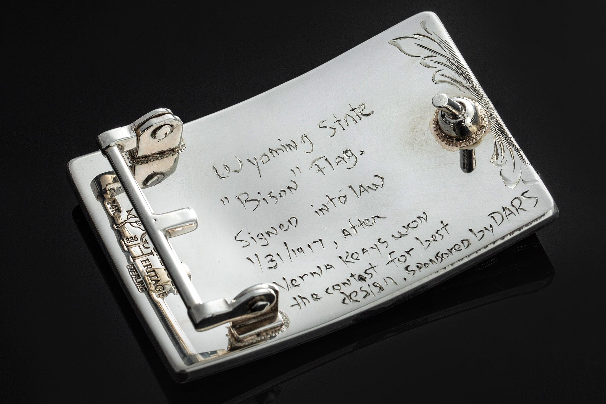 Comstock Heritage AO Wyoming Trophy Buckle Belts And Buckles - Trophy