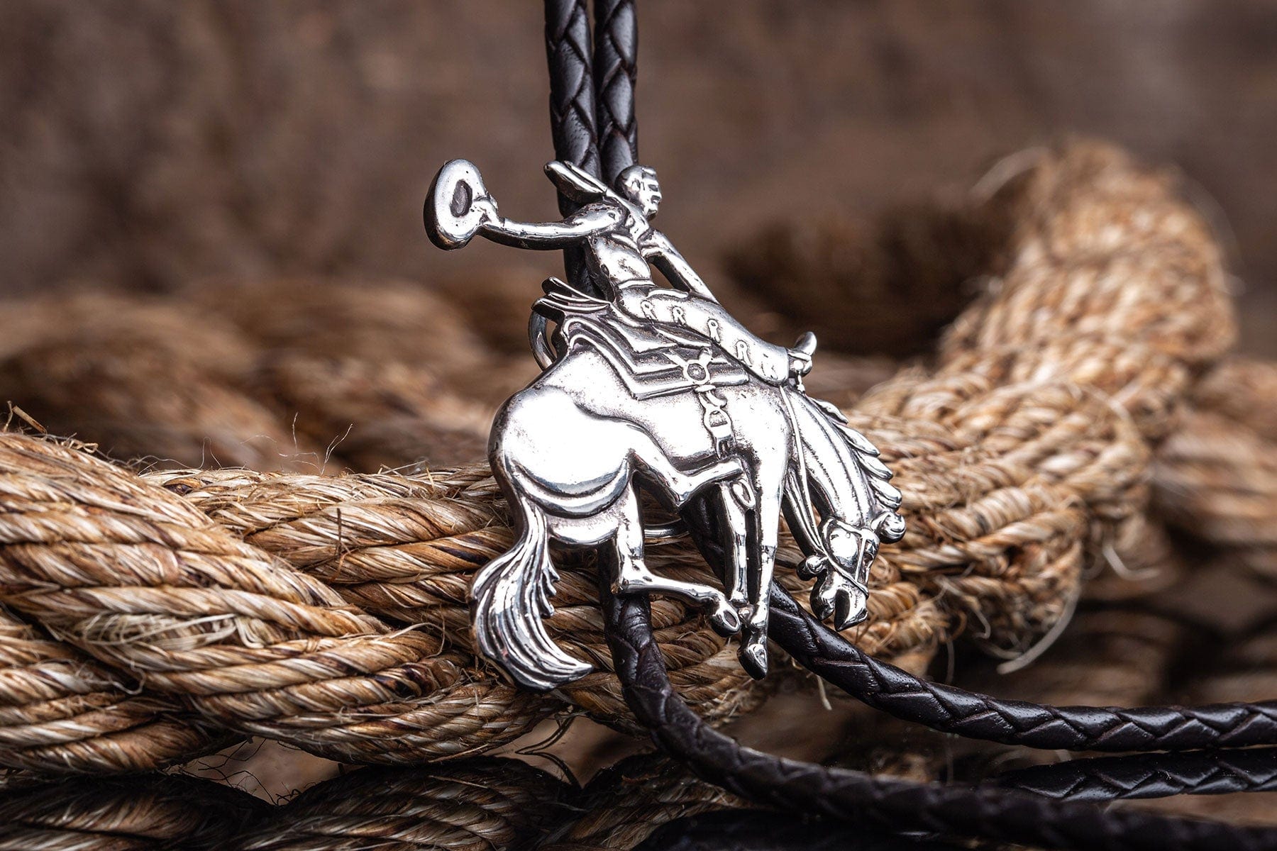 Cory Bronc Bolo Tie - AXEL'S