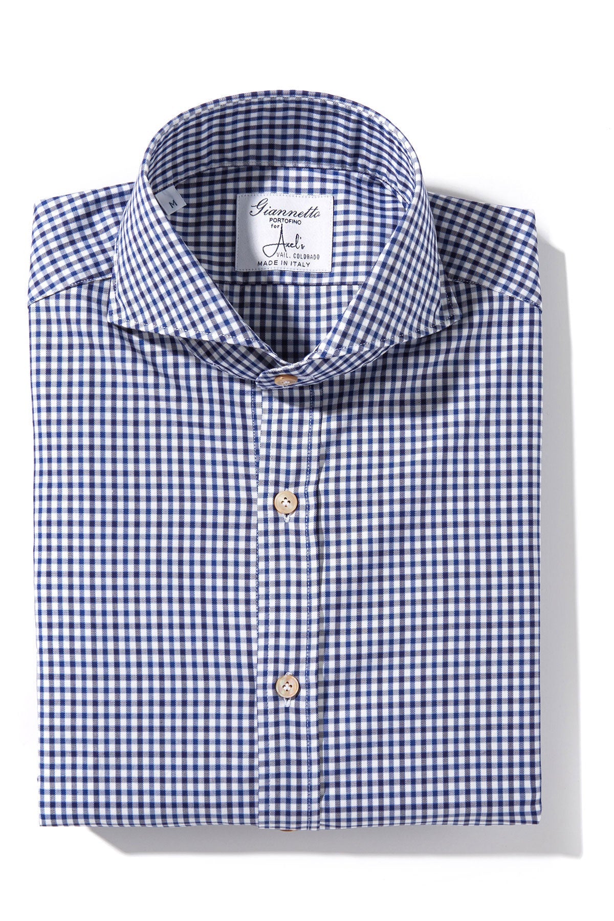 Giannetto Portofino Verratti Check Sport Shirt Mens - Shirts - Outpost