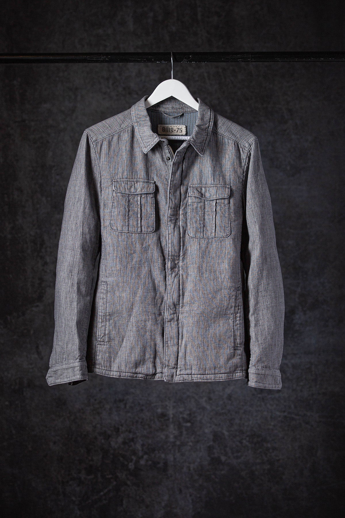 Gimo's Davos Cotton/Linen Shirt Jacket Warehouse - Mens - Outerwear - Cloth