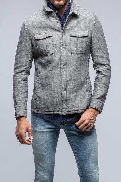 Gimo's Davos Cotton/Linen Shirt Jacket Warehouse - Mens - Outerwear - Cloth