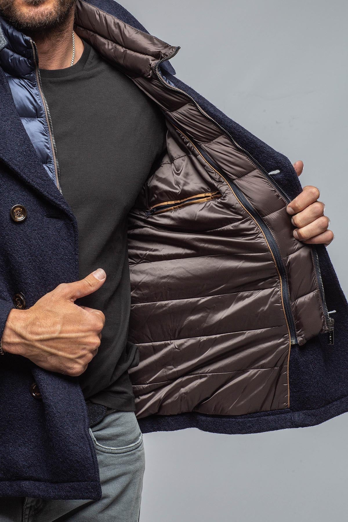 Gimo's Micah Double Breasted Jacket Warehouse - Mens - Outerwear - Cloth