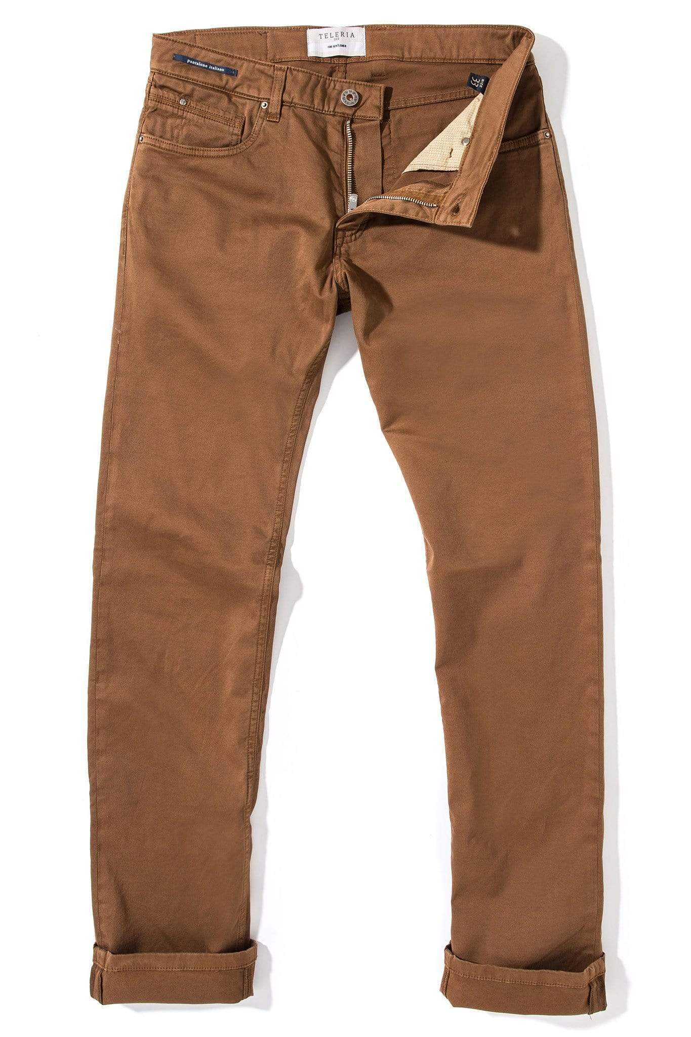 Gunnison 5 Pocket Twill In Ruggine | Mens - Pants - 5 Pocket | Teleria Zed